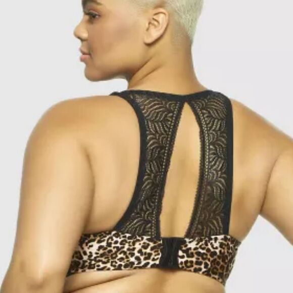 NWT ParamounrPlunge Contour Bra with Lace T-BackIn Size 32DD - Picture 4 of 7